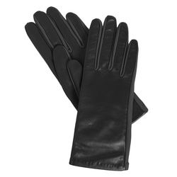 Black suede gloves